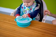 Kit Alimentação Copo Anatômico, Tigela e Talheres Elefante - Marcus & Marcus | Seguro e Saudável para Bebês - imagem 4