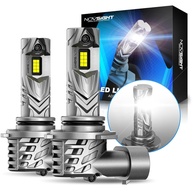 Faróis de Neblina NOVSIGHT 9005 HB3: 32000LM, 6500K Branco Frio e Instalação Plug and Play - imagem 1
