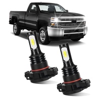 Lâmpadas LED Neblina Silverado 2500/3500HD 2020-2021: 800% Mais Brilho, Plug and Play (Par) - imagem 1