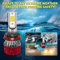 Kit 6 Lâmpadas LED H9/H11 para Toyota Tacoma 2016-2023: Farol Alto, Baixo e Neblina - Plug and Play - imagem 4