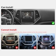 Upgrade Jeep Cherokee 2014-2018: Central Multimídia Android 13 Joying 8" IPS com CarPlay & Android Auto - imagem 4