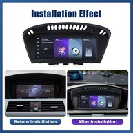 Central Multimídia CarPlay Android para BMW Série 5 E60/3 E92 (2007-2009 CCC) - Tela IPS Touchscreen e Navegação GPS - imagem 4