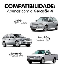 Central Multimídia H-Tech HT-9000CA 2 Din 9" Android Auto CarPlay para Gol, Saveiro, Parati G4 - Preto Fosco + Moldura + Câmera de Ré - imagem 5