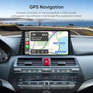 Upgrade Central Multimídia Honda Accord 8ª Geração (2008-2012): Tela 25.4cm, CarPlay, Android Auto e GPS - imagem 4