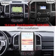 Rádio Automotivo Android 13.0 para Ford Expedition 2018-2022: Navegação GPS, Carplay e Tela Tesla 10.4" - imagem 3