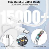 Cabo USB-C 100W: Carregamento Turbo para iPhone e Android - imagem 3