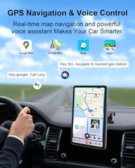 Tela CarPlay Sem Fio 9" Android - Netflix, YouTube, GPS e Mais! - imagem 5