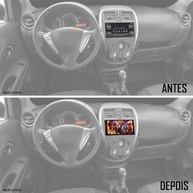 Central Multimídia Android 7" para Nissan Versa e March (2012-2021) com GPS, Espelhamento e Câmera de Ré - imagem 4