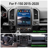 Central Multimídia Android 12 para Ford F150 2015-2020: Tela 12.1" IPS, Carplay Sem Fio e GPS Integrado - imagem 4