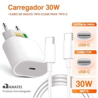 Carregador USB-C Turbo 30W com Cabo: iPhone 16/15, Android e Mais - Carregamento Rápido e Seguro - imagem 3