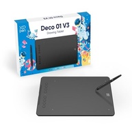 XPPen Deco 01 V3 Mesa Digitalizadora 2024 Nova Versão com Teclas para Androis Windows Linux - imagem 2