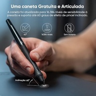 XPPen Deco 01 V3 Mesa Digitalizadora 2024 Nova Versão com Teclas para Androis Windows Linux - imagem 4