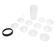 Kit de Copos de Mistura de Tinta Automotiva 23 Peças - ABS Resistente com Anel de Vedação e Tampas - imagem 3
