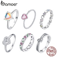 Anel de Prata 925 Bamoer: Elegância Feminina - imagem 1