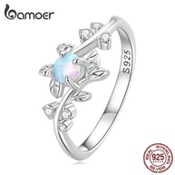 Anel de Prata 925 com Opala Bamoer: Elegância Simples - imagem 1