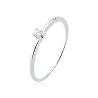 Anel de Prata 925 Solitário: Elegância 2mm - imagem 1