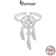 Anel Dreamcatcher Bamoer: Prata 925 e Elegância - imagem 1