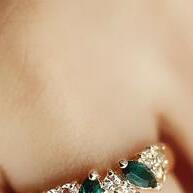 Anel Esmeralda & Diamantes: Brilho Fashion! - imagem 1