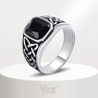 Anel Masculino Vnox: Design Celta em Aço Inox - imagem 1