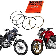 Anel para Pistão Honda CB 300R e XRE 300 KMP 0.50mm - imagem 1