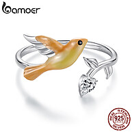 Anel Prata 925 Bamoer: Elegância e Charme - imagem 1