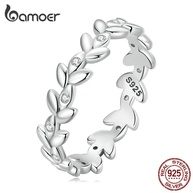 Anel Prata 925 Bamoer: Elegância Simples - imagem 1