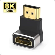 Adaptador HDMI 2.1 8K UHD 48Gbps - Ângulo Reto 270° MyNest® (Para Baixo) - imagem 4