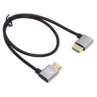Cabo HDMI 2.1 NFHK Ultra Fino 8K 4K 48Gbps - Ângulo Reto 90° Flexível para PC e HDTV - imagem 2