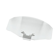 Defletor de Parabrisa para Moto com Regulagem de Ângulo - Cristal Transparente - imagem 1