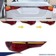 Luz Traseira LED Nissan Sentra B18 2020-2026: Animação Dinâmica e Sinal de Seta Moderno - imagem 5