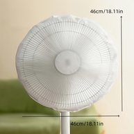 Capa Contra Poeira para Ventilador Elétrico Universal - Proteção Ano Todo - imagem 2