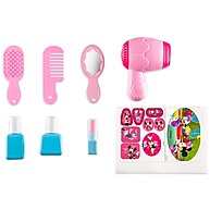 Maleta Minnie Cabeleireira com 7 Acessórios - BR1567: Brincadeira Criativa para Crianças +3 Anos - imagem 2
