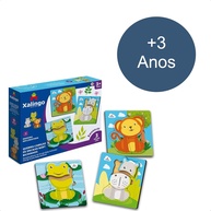 Quebra-Cabeça Bichinhos Xalingo: Diversão +3 Anos! - imagem 2