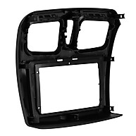 Kit Moldura Painel 9" Sandero Logan 2015-2018 com Chicote e Antena - imagem 2