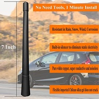 Antena Flexível Borracha para Honda Fit (2007-2020) - Design Moderno e Recepção Otimizada - imagem 3