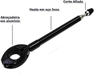 KIT 2 Antenas Corta Linha de Pipa Retrátil 7 Estágios para Moto - Segurança Premium - imagem 3