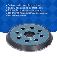 Almofada Traseira para Lixadeira 5" com 4 Furos - ABS Resistente e Anti-Poeira - imagem 4