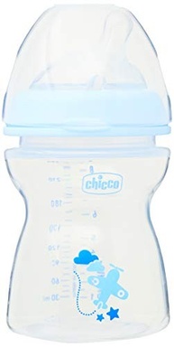 Mamadeira Step Up 250ml Azul - Anti Cólicas e Design Ergonômico para Bebês - imagem 3