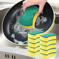 10 Esponjas de Limpeza Multiuso - Cozinha, Banheiro e Louças Anti-arranhões - imagem 1
