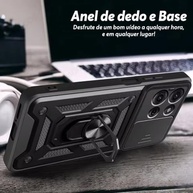 Capa Armor Militar Moto G75: Proteção Anti Impacto com Suporte Magnético - imagem 3