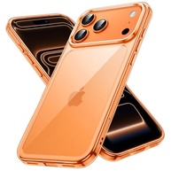 JETech Capa iPhone 17 Pro 6.3" Transparente Anti-Amarelecimento e Anti-Riscos (Laranja) - imagem 2