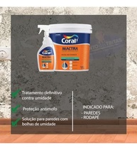 Kit Anti Umidade Parede - Massa E Spray Seca Parede Mactra Rosado Fosco - imagem 4