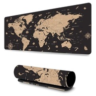 Mouse Pad Gamer Profissional Grande Confortavél Anti Derrapante 90x40 - Mapa Mundi - imagem 2