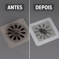 Tela Protetora Adesiva para Ralo 10x10cm - Filtro Anti-Cabelo e Insetos | Proteja seu Lar com Facilidade - imagem 5