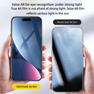 Película Vidro Anti-Reflexo AR iPhone 13 a 17 - Ultra HD - imagem 2