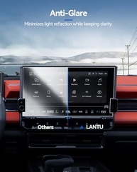 Protetor de Tela LANTU para GMC Hummer EV SUV/Pickup - HD Transparente e Anti-Impressão Digital (2 Peças) - imagem 5