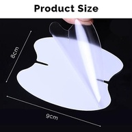 Kit 10 Protetores Maçaneta Carro TPU Transparente Anti-Risco Universal - imagem 4