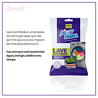 Lave Sem Medo: Kit 5 Lenços Anti-Transferência - imagem 2