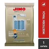 Jimo Anti-Traça Cartela 1 Unidade - Inseticida Sem Cheiro para Roupas, Livros e Armários - imagem 3
