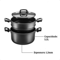 Cozivapor MTA: Panela a Vapor 3L Antiaderente - imagem 2